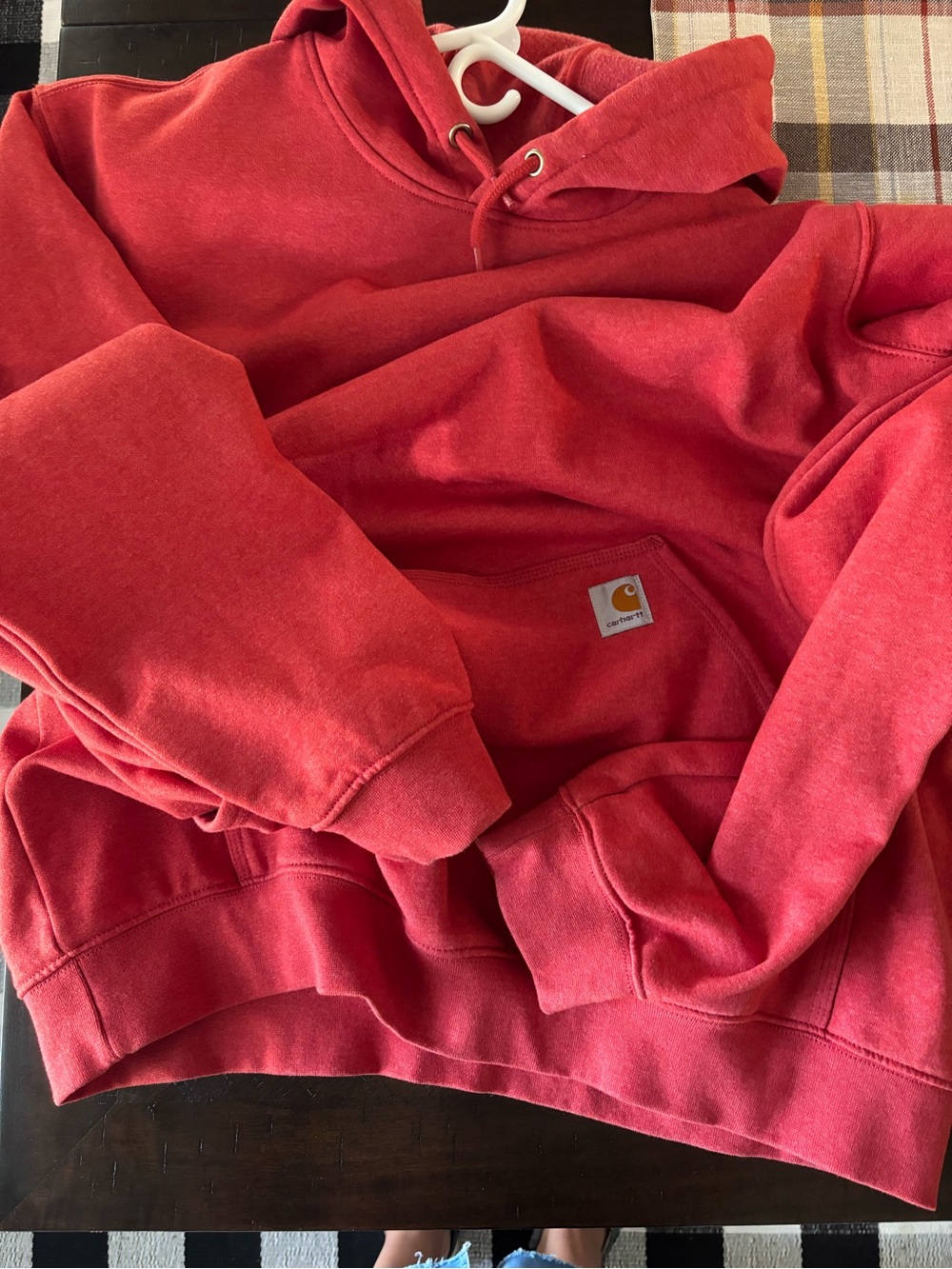 XL Tall Carhartt Red Pullover Hoodie
